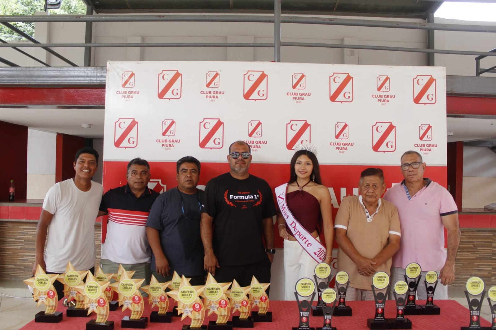 Momento del torneo Junior Tennis Academy