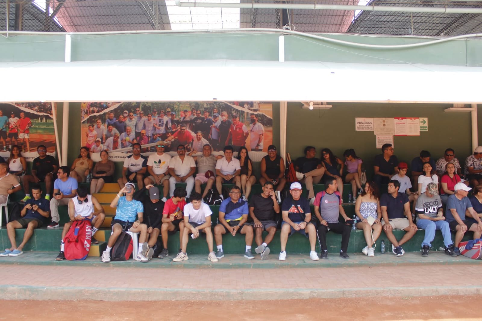 Momento del torneo Junior Tennis Academy
